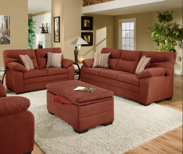 UNITED MUNCHKIN CRAN SOFA AND LOVESEAT