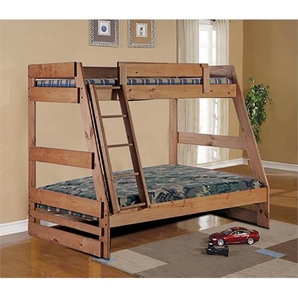 SIMPLY BUNK BED A FRAME TWIN/FULL BUNK BED