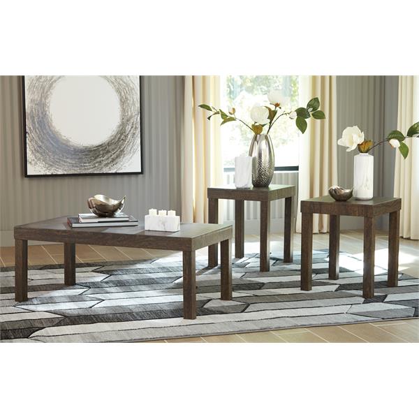 3PC Coffee & End Table Set