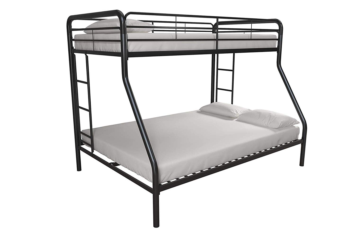 STURDY KIDS TWIN/FULL BUNK BED W/ MATTRESSES