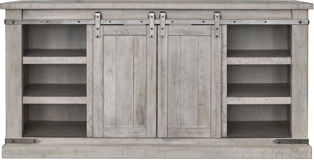 Ashley Carynhurst Whitewash Large TV Stand