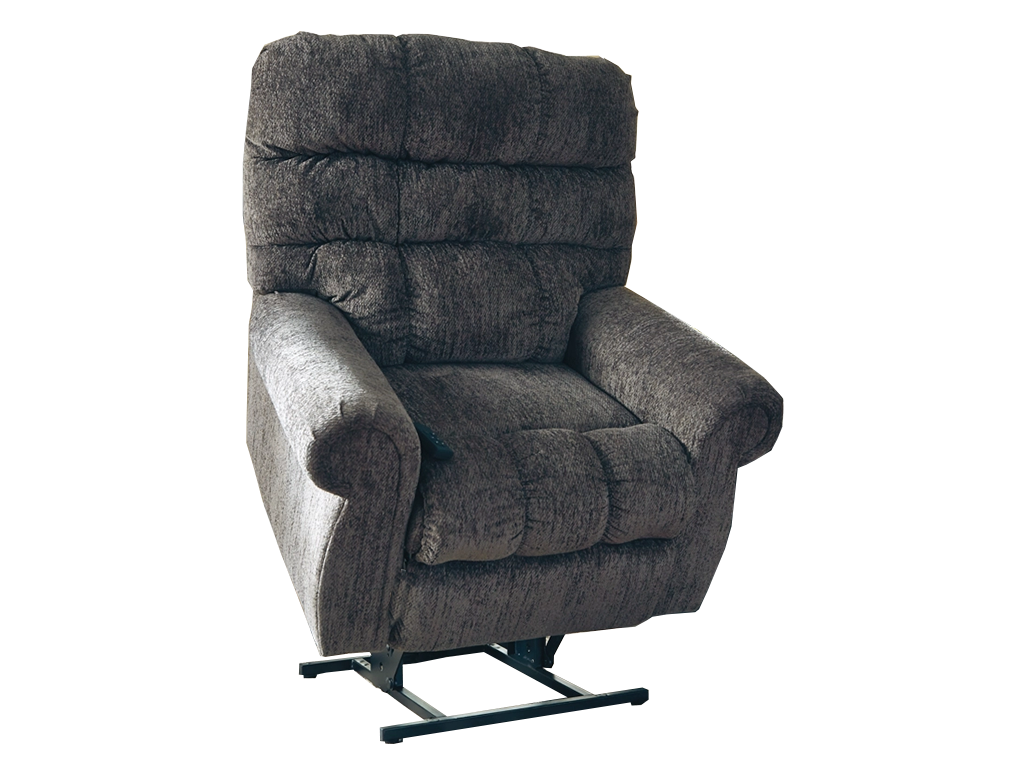 Ashley Ernestine Slate Power Lift Recliner