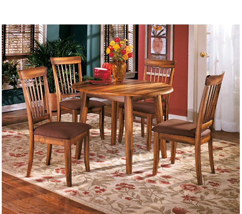 Ashley 5 Piece Drop Leaf Dinette   D199 15 01 